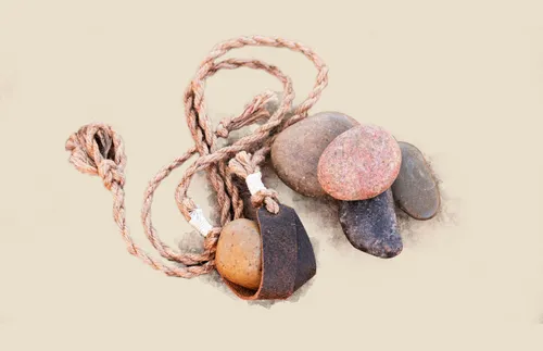 sling and stones
