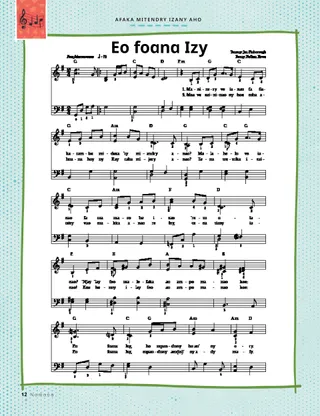 sheet music