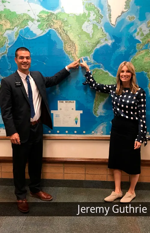 Jeremy Guthrie as a mission president