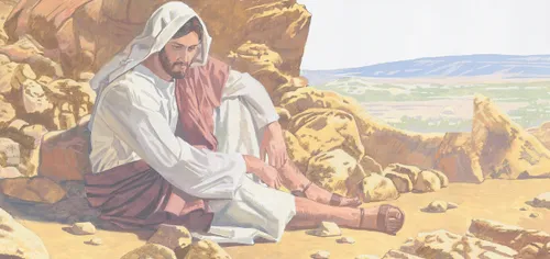 Jesus in the wilderness