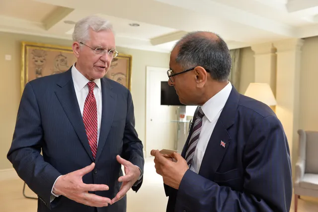 Elder Christofferson at Cambridge University Event