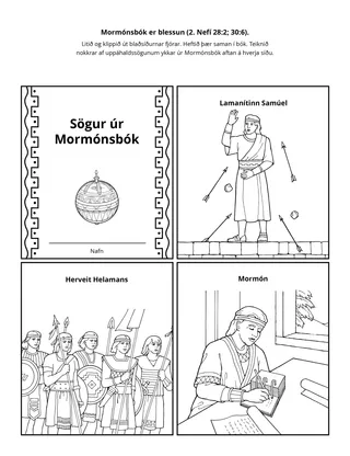 verkefnasíða: Mormónsbók er blessun