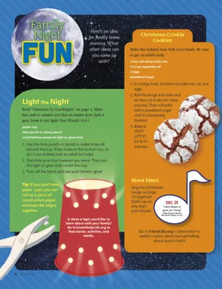 cookies and a lantern made out of a cup