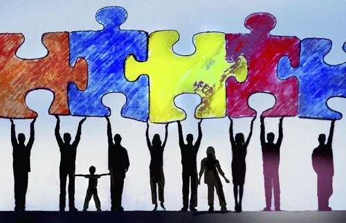 putting puzzle pieces together