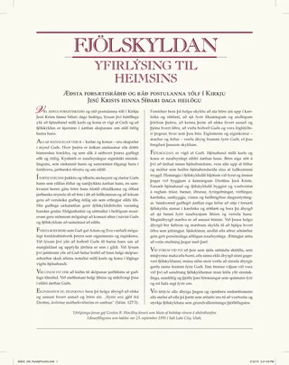 Fjölskyldan: Yfirlýsing til heimsins