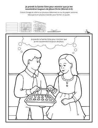 page d’activité : la charité est l’amour pur du Christ