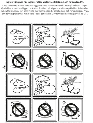 aktivitetssida: Jesus Kristus är världens ljus och liv