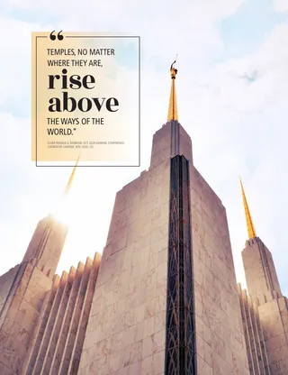 poster “Rise Above”