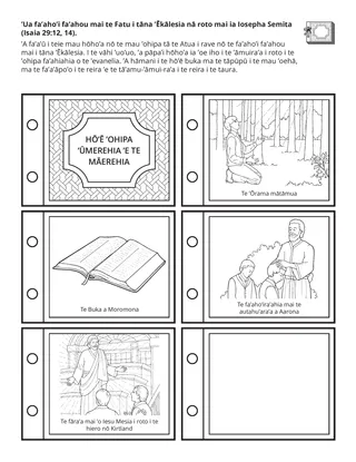 ’api ’ohipara’a : ’Ua fa’aho’i fa’ahou mai te Fatu i tāna’Ēkālesia nā roto ia Iosepha Semita