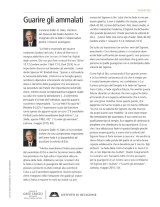 handout, Healing the Sick