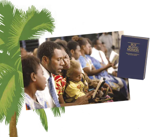 Church members and the Book of Mormon in Bislama