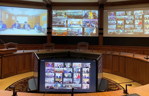 Virtual mission meeting