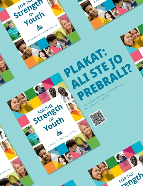 plakat vodiča za mladino