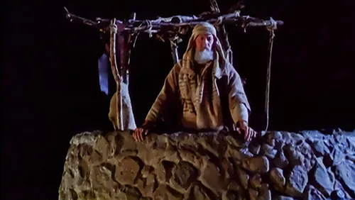 a watchtower built of stone