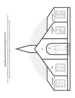 aktivitetsside: Jeg tilhører Jesu Kristi Kirke