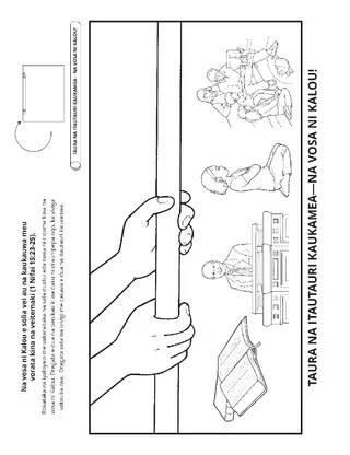 tabana ni itaviqaravi: e vukei au na vosa ni Kalou meu vorata na veitemaki