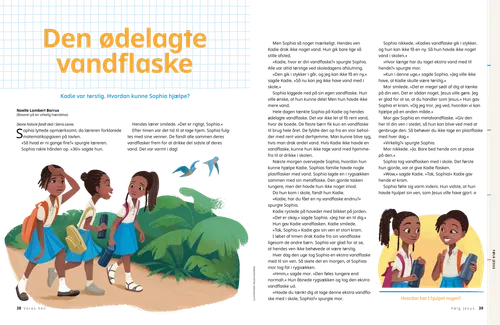 PDF-malebogsside med illustrationer af børn, der gør ting for at fortsætte ad evangeliets sti