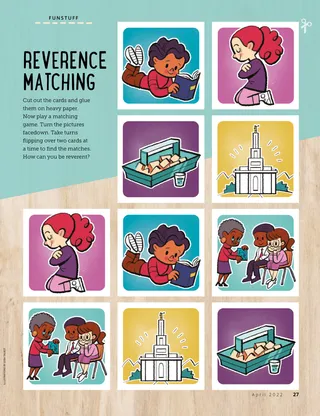 pictures of children being reverent