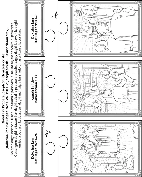 panid ti aktibidad: nakita ni Propeta a Joseph Smith ni Jesucristo