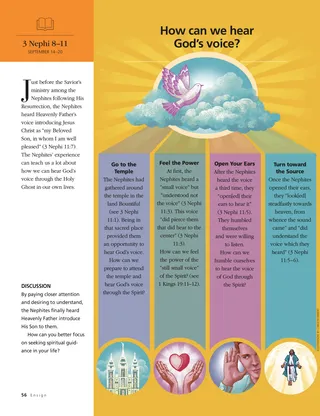 how can we hear God’s voice