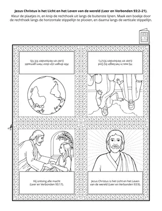doe-pagina: Jezus Christus is het Licht en het Leven van de wereld