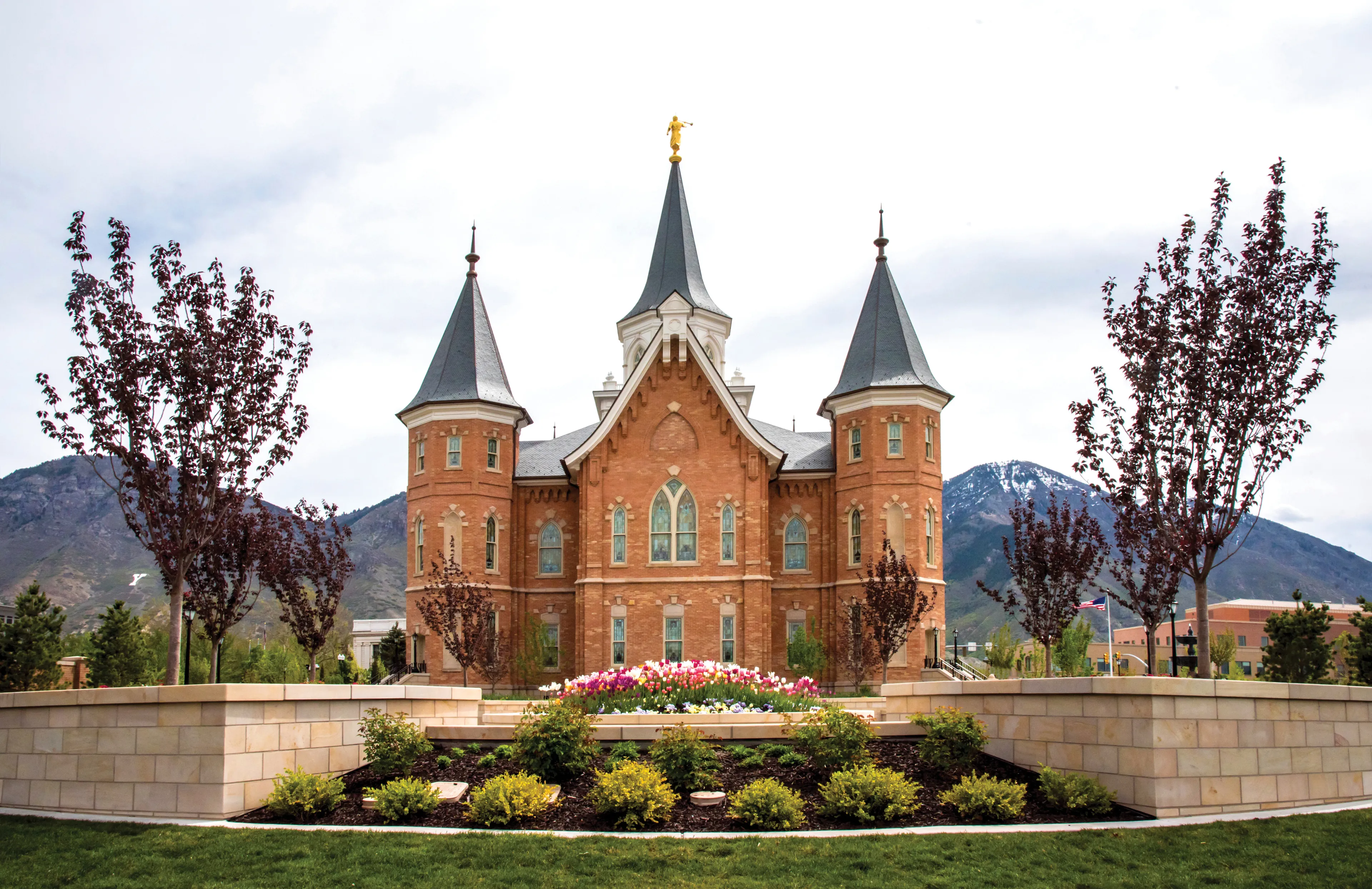 The Provo City Center Temple.