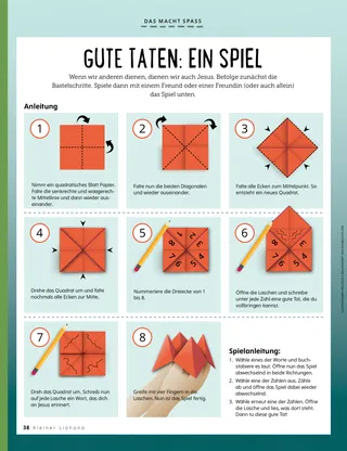 illustrated oribami instructions