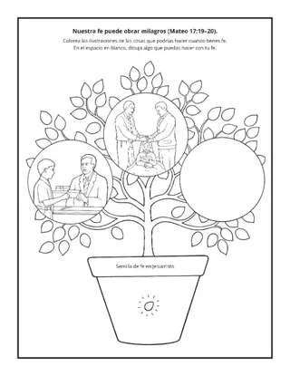 Hoja de actividades: Nuestra fe puede obrar milagros
