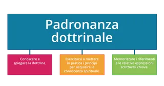 diagramma di flusso per la padronanza dottrinale