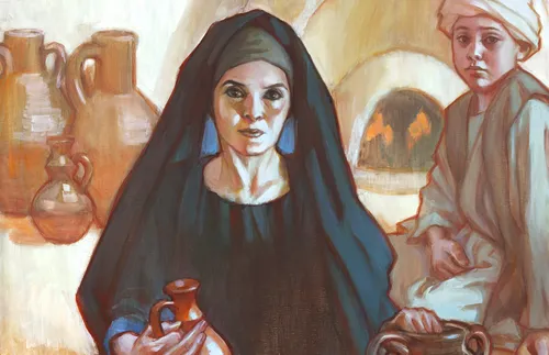 widow of Zarephath and her son