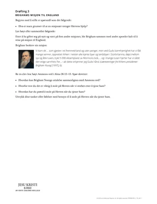 Brigham Youngs eksempel