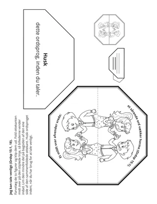 Primary aktivitetsside: Jeg kan bruge venlige ord