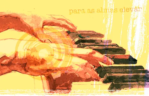 illustration of hands playing a piano