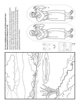 Sākumskolas radošā lappusīte: Es varu izvēlēties darīt to, ko Dievs pavēl caur Savu pravieti