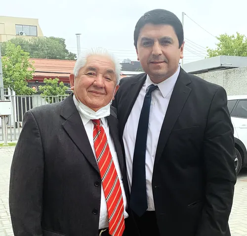 Elder Vargas and the leader who went after him.