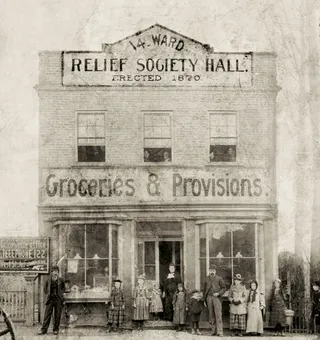 Relief Society meeting hall