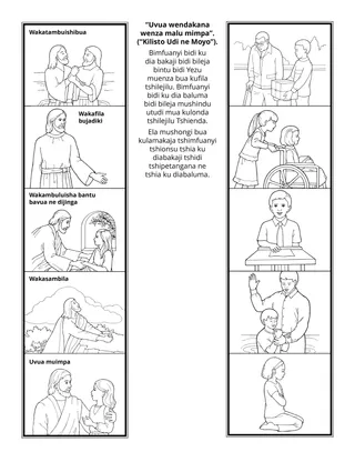 dibeji dia tshibilu bua bana