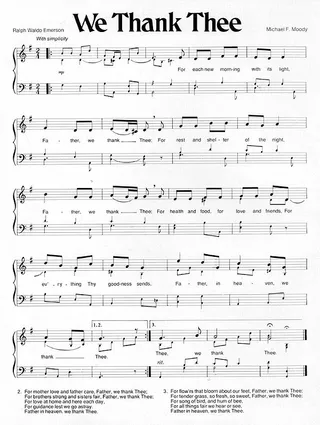 Music, We Thank Thee