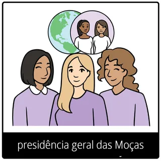 símbolo do evangelho presidência geral das Moças