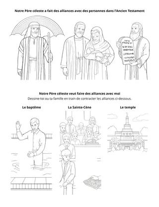 Page d’activité de la Primaire : Notre Père céleste veut faire des alliances avec moi