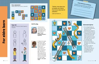 PDF-side med diverse aktiviteter og sitater