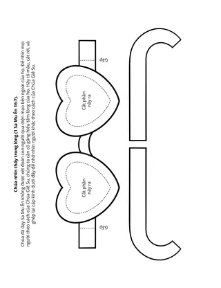 Trang sinh hoạt cho Hội Thiếu Nhi: Chúa nhìn thấy trong lòng