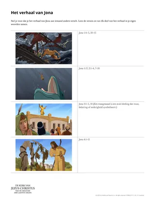 Het verhaal van Jona