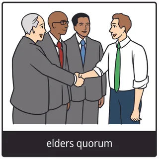 elders quorum gospel symbol