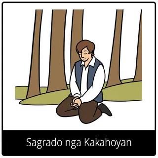 Sagrado nga Kakahoyan nga simbolo sa ebanghelyo