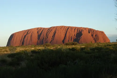 Ayers Rock in the Australian Outback