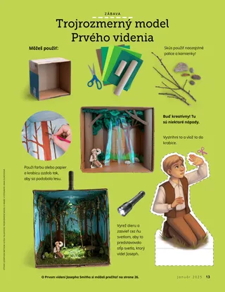 Aktivita s trojrozmerným modelom Prvého videnia