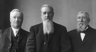 Anthon H. Lund, Joseph F. Smith, John Henry Smith