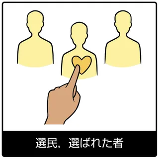 選民，選ばれた者—福音のシンボル