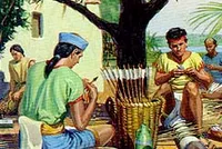 Righteous Nephites defend themselves